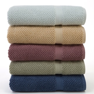Authentic Herringbone Weave Hotel and Spa Turkish Cotton Bath Sheet