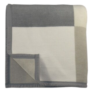 Bocasa Big Check Woven Throw Blanket