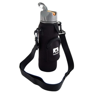 Nathan Black Neoprene Insulated Bottle Sling-Image