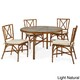 Home Styles Bimini Jim 5-Piece Bamboo-Look Dining Set