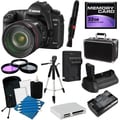 Canon EOS 5D Mark II Digital SLR Camera with 24-105 IS USM Lens Bundle