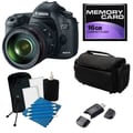 Canon EOS 5D Mark III Digital SLR Camera with 24-105 IS Lens Bundle