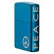 Zippo Peace Blue Lighter