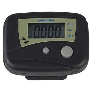 BasAcc Black Mini Digital LCD Pedometer-Image