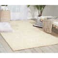 Nepal Solid Ivory Himalaya Rug (9'6 x 13)