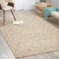 Nepal Ivory Grey Rug (9'6 x 13)