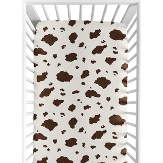 Sweet JoJo Designs Wild West Cowboy Fitted Crib Sheet