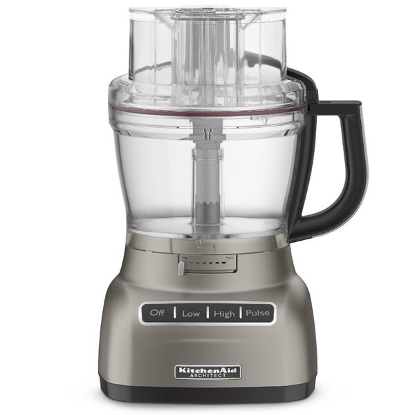 KitchenAid RKFP1333CS Cocoa Silver 13-cup Food Processor (Refurbished)