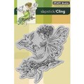 Penny Black 'Angel of Peace' Cling Rubber Stamp