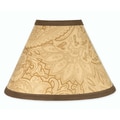 Sweet JoJo Designs Camel and Chocolate Paisley Lamp Shade