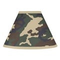 Sweet JoJo Designs Green Army Camouflage Lamp Shade