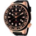 Swiss Legend Men's Neptune Black Dial Black Rubber Watch