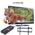 LG 55LW5600 55-inch 1080p 120Hz 3D LED TV with 4 x 3D Glasses Bundle