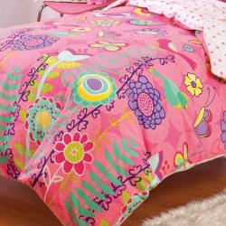 A Little Bird 5-piece Twin-size Bed in a Bag with Sheet Set