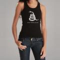 Los Angeles Pop Art Women's Don't Tread on Me Tank Top