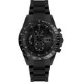 Jacques Lemans Men's Liverpool Black IP/ Ceramic Chrono Watch