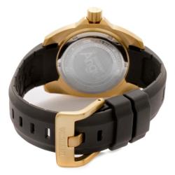 Invicta Women's Angel White Crystal MOP Dial Dark White Rubber Watch