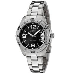 Invicta Women's Invicta II/ Sport Black Dial Stainless Steel Watch