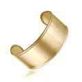 18k Gold over Stainless Steel Bangle Bracelet