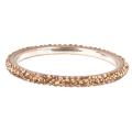 NEXTE Jewelry Silvertone Champagne Rhinestone Zecchino Bracelet