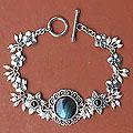 Sterling Silver 'Angelic' Pearl Gemstone Bracelet (Indonesia)