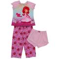 Strawberry Shortcake Girl's 3-piece Pajama Set