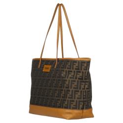 Fendi Zucca Roll Tote Bag
