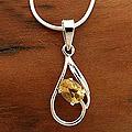 Handcrafted Sterling Silver 'Sunny Dawn' Citrine Necklace (India)