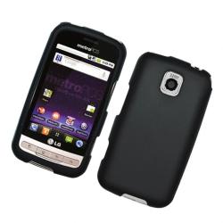 LG Optimus M & C MS690 Black Protector Case
