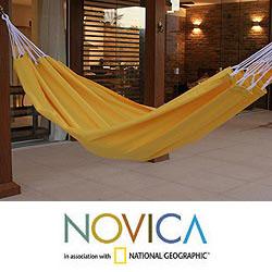 Cotton 'Ipanema Sands' Hammock (Brazil)