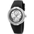 Philip Stein Women's 'Active' Black Rubber Strap Watch