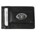Oakland Raiders Men's NFL Genuine Leather Money Clip