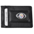 Pittsburgh Steelers Men's NFL Genuine Leather Money Clip