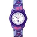 Timex Kid's Flower Power Elastic Band Watch