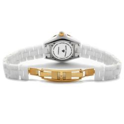 Swiss Legend Women's Karamica White Dial High-Tech Ceramic Watch