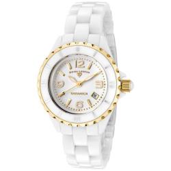 Swiss Legend Women's Karamica White Dial High-Tech Ceramic Watch