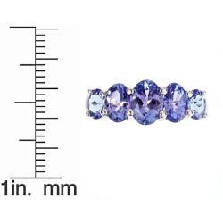 Dyach 14k White Gold Tanzanite Fashion Ring