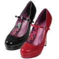 Madden Girl by Steve Madden Women's Patent Wingtip Platform Mary Janes