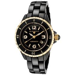Swiss Legend Women's Karamica Black Dial High-Tech Ceramic Watch