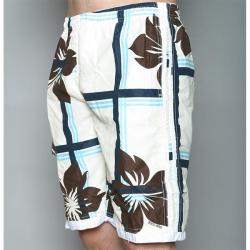 PT Sportswear Men's White Reef Code Boardshorts