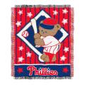 Northwest Philadelphia Phillies Woven Jacquard Acrylic Baby Blanket