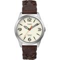 Timex Men's Weekender Casual Brown Woven Strap Watch