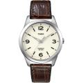 Timex Women's Weekender Casual Brown Leather Strap Watch