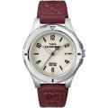 Timex Women's 'Expedition' Burgundy Leather Watch