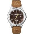Timex Women's T49856 Expedition Field Brown Dial Burnt Sienna Leather Strap Watch