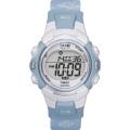 Timex Unisex 1440 Light Blue Floral Digital Sports Watch
