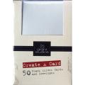 Grant Studios Create-a-Card Silver Boxed Card Set (Case of 50)