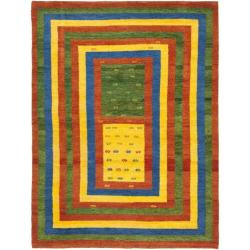 Hand-knotted Gabeh Passage Multi Wool Rug (3' x 5')