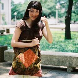 Hand-blocked Cotton Eco-Shopper Bag (India)