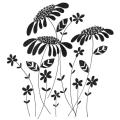 Penny Black 'Flower Amongst Flowers' Wood-mounted Rubber Stamp